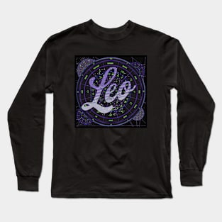 Leo Zodiac Astrology Long Sleeve T-Shirt